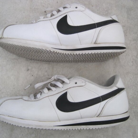 Nike Vintage Retro Old School Classic Cortez Leather Court Sneakers - Sz 10.5 Me - Picture 9 of 9